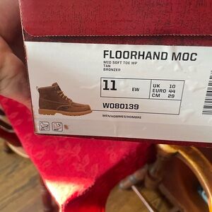 Wolverine Floorhand Moc Toe Boots - Tan
